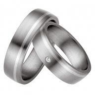 Titanium wedding ring Nr. 10-50531/S